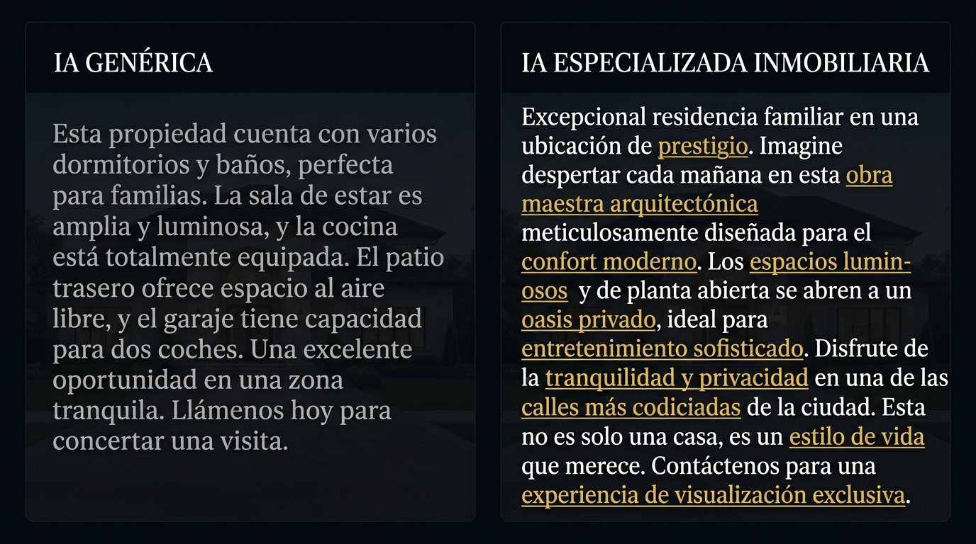 Cómo generar descripciones de pisos con IA