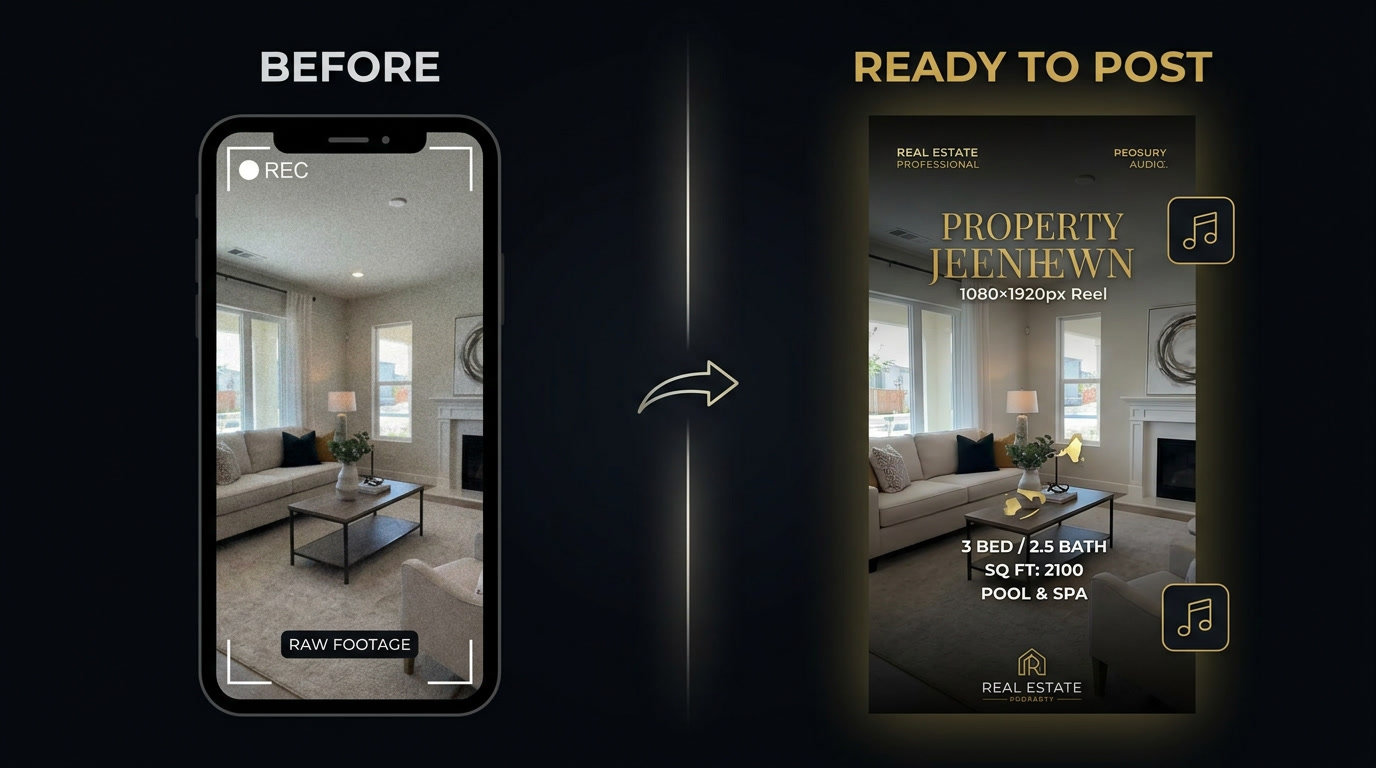 How to create real estate Reels from scratch