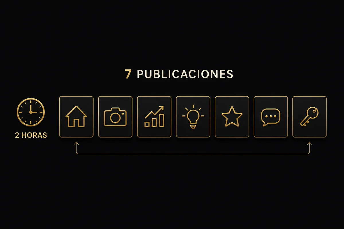 Plan contenido Instagram inmobiliario