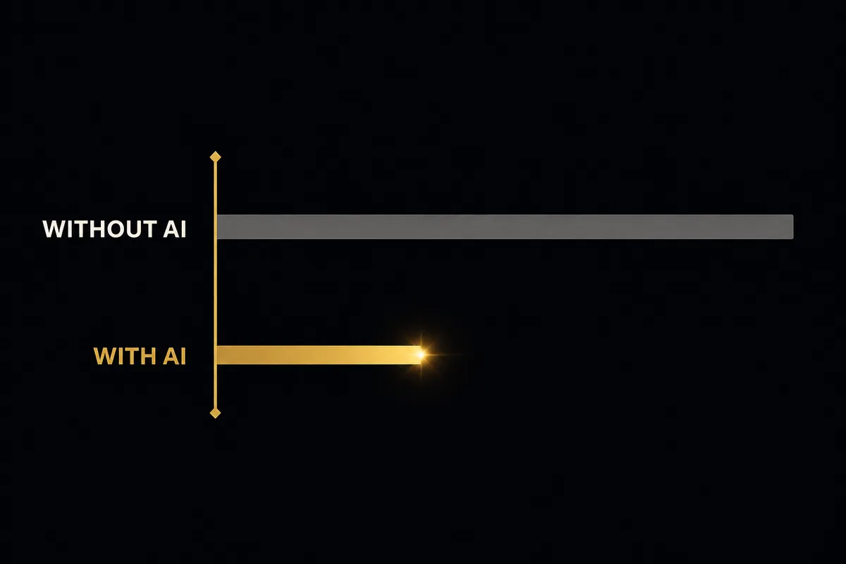 How long publishing takes with and without AI