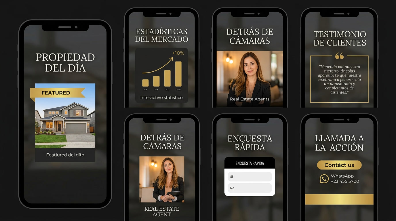 Stories para inmobiliarias: 15 ideas que convierten